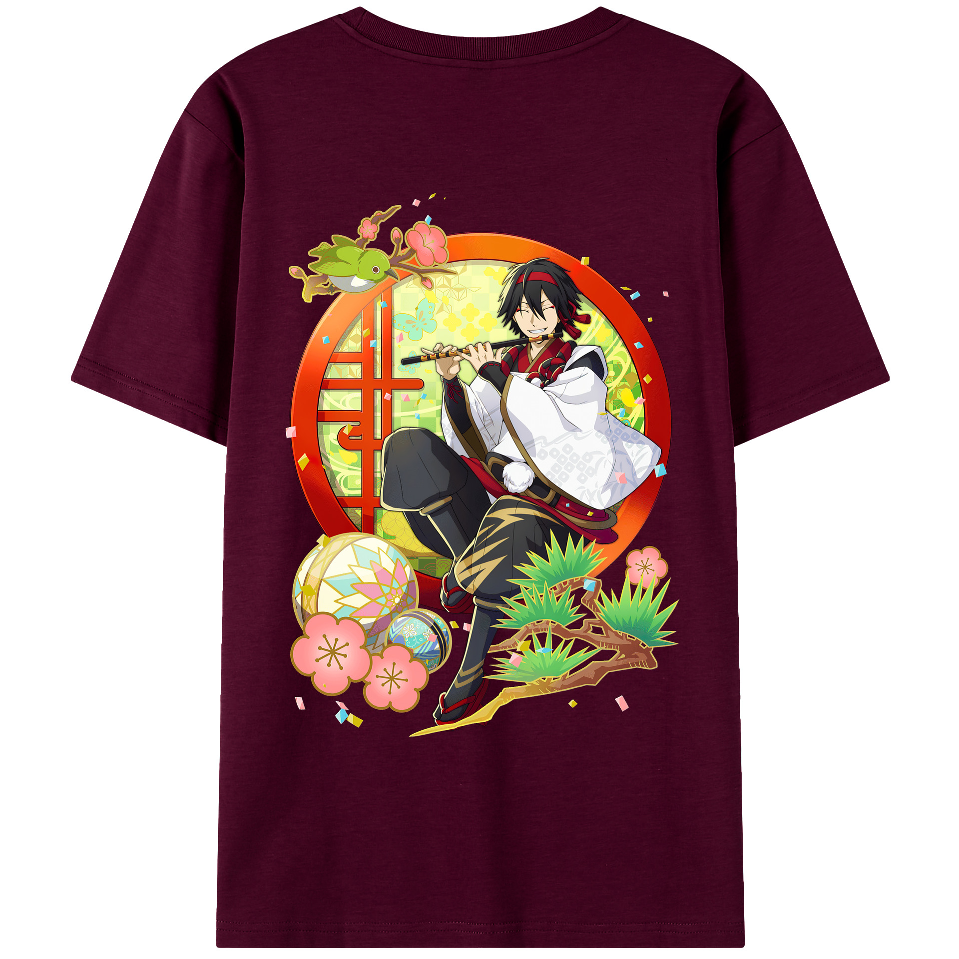 （画像用） 文豪ストレイドッグス Bungo Stray Dogs レディース半袖Tシャツ(バックプリント)